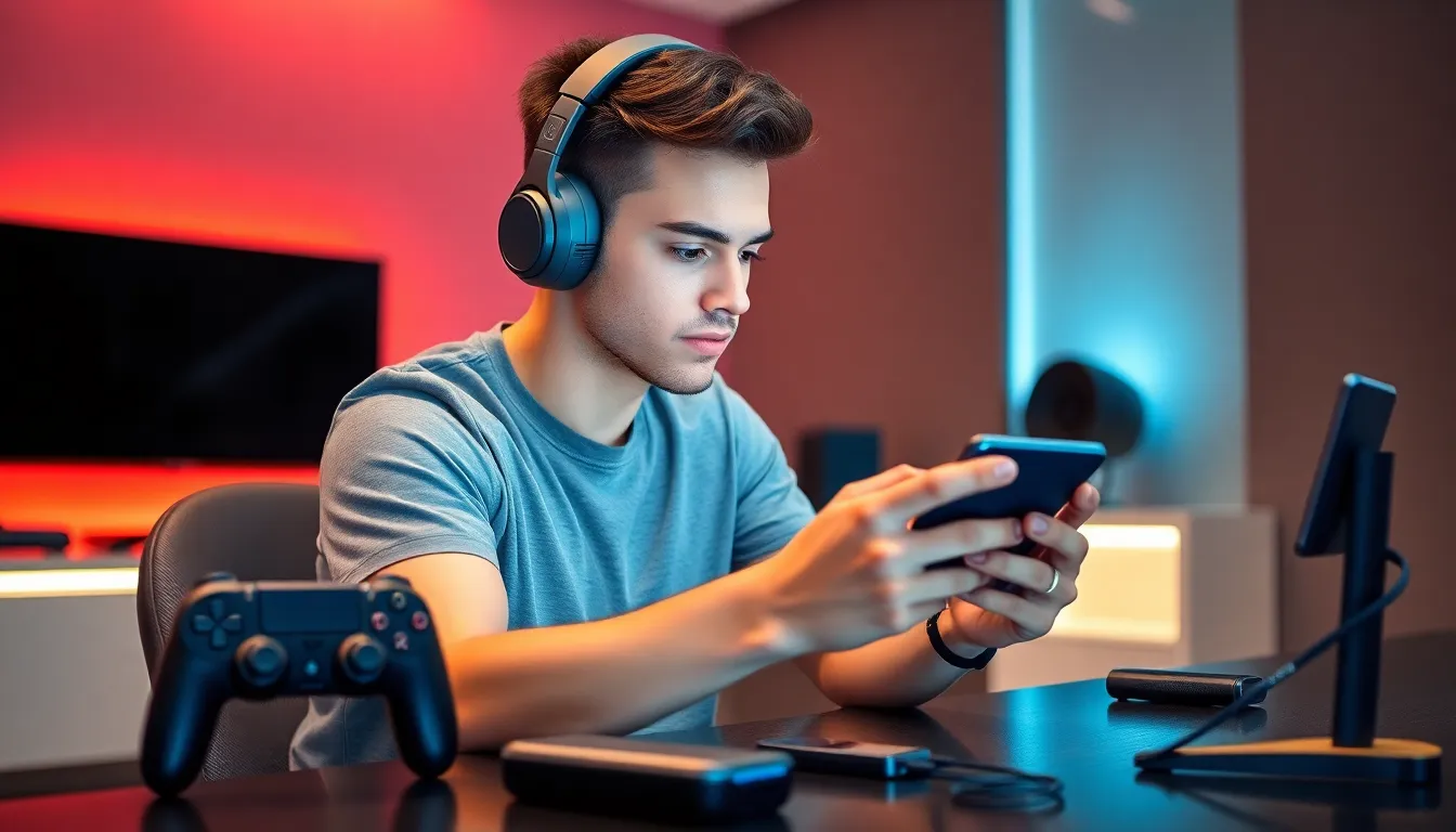 mobile gaming accessories